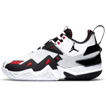 Air Jordan Westbrook One Take PF Juodnosiai Vyri&scaron;ki Sportbačiai Balti Universiteto-Raudoni CJ0781-101 42.5