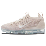 Nike Air VaporMax 2021 Flyknit Oatmeal Moteri&scaron;ki sportbačiai Cream Phantom Metallic-Silver DC9454-101 36