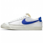Nike Blazer Low 77 Vintage Balti Mėlyni Sportbačiai Riedlentės Batai DA6364-103 43
