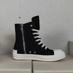 Laisvalaikio moteri&scaron;ki ir vyri&scaron;ki trumpi drobės ankle boots rudeniui, pavasariui, dizainerių, auk&scaron;čiausios kokybės, nauji laisvalaikio batai Sapatos, auk&scaron;ti 47 juoda