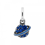 PAndora 793448c01 PAndora Me Gradientinė Planetė Mini Pakabukas Ir Svyruojantis Sidabrinis Žavesys 793448C01