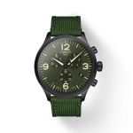 Tissot Žalio ciferblato vyri&scaron;kas madingas laikrodis T116.617.37.097.00 žalia