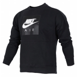 Nike Sportswear Air vyri&scaron;kas fliso džemperis juodas 886051-010 2XL black