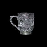 LED blykstė Magic Spalvas keičiantis Dragon Puodelis Vandens aktyvuojamas &Scaron;viečiantis Alus Kava Pienas Arbata Vynas Viskio Baras Puodelis Kelionės Dovana 285ml juoda