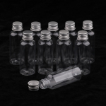 10 x 50 ml skystų mėginių ėmimo buteliukų eterinių aliejų losjono kremo laikymo buteliukai as described gryna