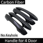 Anglies pluo&scaron;to durelių rankenos dangtelio apdaila, skirta Volkswagen VW Golf Sportsvan SV 2015 2016 2017 2018 Automobilių priedai 4Handle NO Keyhole gray