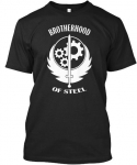 Brotherhood Of Steel standartiniai unisex mar&scaron;kinėliai S