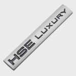 Metalinis HSE SDV6 SDV8 LUXURY logotipas automobilio kėbulo emblemos lipdukas, skirtas Land Rover Defender Discovery 4 5 Range Rover auto bagažinės ženklelio lipdukas HSE LUXURY
