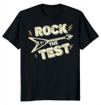 &bdquo;Rock The Test Guitar Teacher&ldquo; unisex mar&scaron;kinėliai S