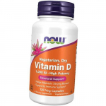 Vegetari&scaron;kas vitaminas D, Vegetarian Dry Vitamin D 1000, Now Foods 120 veg. kapsulių (36128419) 120vcaps