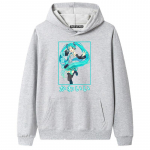 Hatsune Miku Hatsune Miku Mar Ainime megztinis su gobtuvu pora M