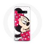 Coque pour Samsung Galaxy s10 edge Minnie Mouse Dessin anim&eacute; mignon