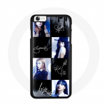 Coque - Maniacase - Iphone 6 - Noir - Photo Blackpink - Souple juoda
