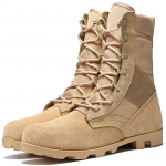 Genuine Leather Male Boots Desert Combat Boots Outdoor Hiking Shoes Training Tactical Boots Non-Slip Men Boots 2024 43