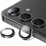 skirtas Samsung Galaxy A55 5G dėklui, fotoaparato ekrano apsaugai 9H grūdinto stiklo fotoaparato dangtelis ant Samsung A55 A35 A15 4G metalinio objektyvo žiedo A55 5G&1 Set-3PCS