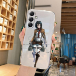 Anime animacinių filmų ra&scaron;tuotas mink&scaron;tas skaidrus silikoninis dėklas, skirtas Samsung A55 M35 S24 Xiaomi Redmi Note 13 Poco C65 iPhone fotoaparato smūgiams atsparus apsauginis dangtelis Samsung Galaxy A11