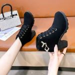 mada Nauji Moteri&scaron;ki Batai Suvarstomi kulk&scaron;nies batai Zapatos Mujer Madingi auk&scaron;takulniai moteri&scaron;ki laisvalaikio spyruokliniai siurblys, platforma, kulnas 35-42 35 juoda