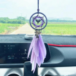 Mini 38cm Svajonių gaudyklės Kabantys Automobilis Vaikai Auklė Kambario Dekoracija Indi&scaron;ko stiliaus Plunksnos Pakabukai Krep&scaron;ys Raktų Pakabukai Vėjo varpeliai