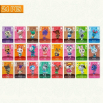 &bdquo;Animal Crossing Amiibo&ldquo; kortelių rinkinys &ndash; 72 &bdquo;New Horizons&ldquo; serijos kortelės, skirtos &bdquo;Nintendo Switch&ldquo; ir &bdquo;Switch Lite&ldquo; NFC pasveikinimo kortelėms 24 pcs