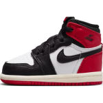 Air Jordan 1 Retro High OG TD Black Toe Reimagined Kūdikių sportbačiai Raudoni Varsity-Red Balti FD1413-106 22