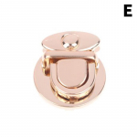 Pečių krep&scaron;ys Turn Twist Lock Metalinis sagtis krep&scaron;ys Rankinės užsegami užsegimai Užraktas piniginei Diameter4.6cm
