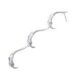 tomorrowobject 23FW. lelijų vėjelis. auskaras 02 silver (not plated)