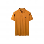 Timberland vientos spalvos kvėpuojantis kasdienis trumpomis rankovėmis polo mar&scaron;kinėlis vyrams vir&scaron;utiniai drabužiai Kviečių spalvos A6R29-P47 XS
