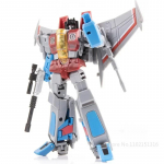 Transformation FG-04 FG04 Starscream Netikras Imperatorius Orlaivis Su Stovu Ir Apsiaustu Karūna Veiksmo Figūrėlė Su Dėžute