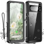 IP68 prabangus vandeniui atsparus dėklas Google Pixel 10 9 8 7 Pro XL 7A Sniego Dulkėms Atsparus Smūgiams 360&deg; Povandeninis IP68 Sertifikuotas Dangtelis Google Pixel 6A