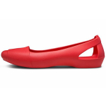 Crocs Moteri&scaron;kos Crocs Plok&scaron;ti Raudoni Basutės 202811-8C1 34-35