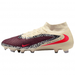 Nike United Phantom 6 High Academy MG Burgundy Crush Unisex Futbolo bateliai Juodi Fosilijos Universiteto Raudoni IO8447-661 41