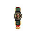 Swatch Originals Kvarcinis Judėjimas 30M Atsparus Vandeniui Laikrodis 34Mm Juodas Ciferblatas Biologi&scaron;kai Pagrįsto Medžiagos Dėklas Odinis Dirželis Unisex Laikrodžiai SO28B115 Black