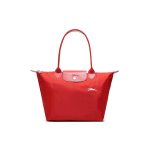 LONGCHAMP Le Pliage Club Audinio Rankinė, Pečių Krep&scaron;ys Moterims, Raudona Lacquer Red raudona
