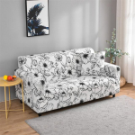Geometry sofos užvalkalas Stretch spandex L formos sofos užvalkalai Chaise Longue sofos užvalkalai baldų apsaugos dėklas S 1 seater 90-140cm
