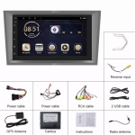 Automobilio ekranas Android automobilio radijas, skirtas Opel Zafira B Corsa CD Astra GH Vivaro Vectra C 7 colių automobilinis daugialypės terpės grotuvas 4-core 1+32 carplay