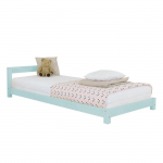Lit enfant DREAMY 90 x 180 bleu clair
