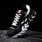 Bėgimo batai vyrams Didelio dydžio sportbačiai Dropshipping Vyri&scaron;ki batai 36-48 dydis Lengvi kvėpuojantys batai Neslystantys Kvėpuojantys 37 juoda balta spalva