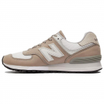 New Balance 576 Pagaminta Anglijoje Skrudinti rie&scaron;utai Vyri&scaron;ki kedai Rudo akmens pilkumo Žvaigždės baltumo OU576FLB 38