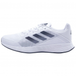Adidas Duramo SL patogūs, lengvi, atsparūs slydimui, patvarūs, žemapadžiai, laisvalaikio bėgimo bateliai, balti, JQ9715 46⅔