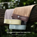 YOUKESHU Men's 10A Mulberry Silk Cotton Antibacterial Boxer Briefs 2XL