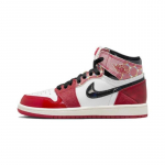 Jordan 1 Retro OG x Marvel High Žmogus-voras: Per Žmogus-voras visatas - DV1749-601 EU 28 raudona