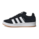 adidas Campus 00s J Juodi Balti Gumos Padai Vaikų Sportbačiai Core-Black Cloud-White HQ6638 36⅔