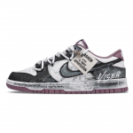 Nike Dunk After The Apocalypse Atsparūs trinčiai Atsparūs trinčiai Žemi Teniso Bateliai Unisex Juodi Balti DV0833-112(Komanda691-) 42