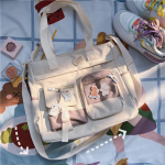 Neper&scaron;lampama drobė Moteri&scaron;kos rankinės Pečių krep&scaron;ys Nailonas Moterų krep&scaron;ys Oxford Crossbody Krep&scaron;iai Ne&scaron;iojami Knygų Krep&scaron;iai Merginoms Kuprinės 34X27X10cm