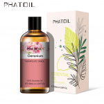 PHATOIL Geraniumų eteriniai aliejai Ilgai i&scaron;liekantys kvapai Aromaterapiniam difuzoriui Odos priežiūrai SPA Jogai Atsipalaidavimui &bdquo;Pasidaryk pats&ldquo; Muilo ir žvakių gamyba Geranium-100ml