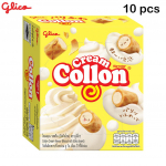 Glico Collon Kreminio skonio (Sausainių ritinėlis) 54 gx 10 vnt / 20 vnt - Thai Snack 54 g x 10 pcs