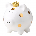 &bdquo;Tooarts Crown Piggy Bank&ldquo; Keraminis Piggy Bank animacinis filmas &bdquo;Dėmėtoji kiaulė&ldquo; Namų baldai Amatai &Scaron;eima
