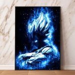 Anime plakatas Dragon Ball Torso Wukong Modular Painting Vaikų veiksmo lėlė Sienos lipdukas Svetainės apdaila 21cm&times;30cm NoFrame