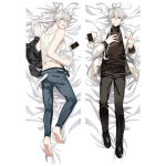 60x180 cm Anime Mystic Messenger Yoosung 707 Lucie Zen Dakimakura Dvipusis 3D spausdinimo patalynė, apkabinanti kūną pagalvės užvalkalai Dovana