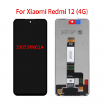 Skystųjų kristalų ekranas, skirtas Xiaomi Redmi 12 4G LCD ekranui, jutiklinio ekrano skaitmeninimo įrenginio viso mazgo keitimas